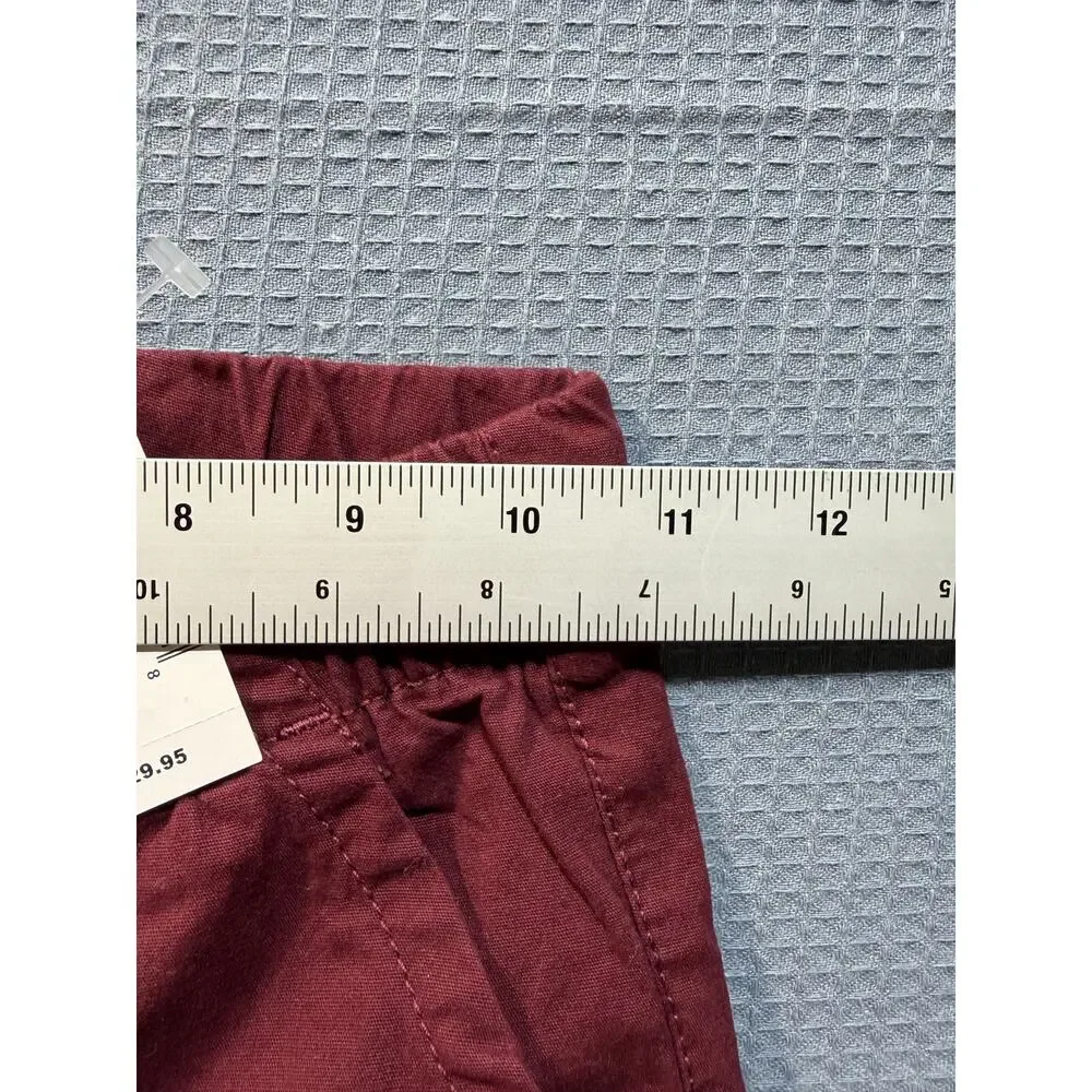 The Children's Place Stretch Fabric Pants Boys Sz‎ 6 Red Brand New
